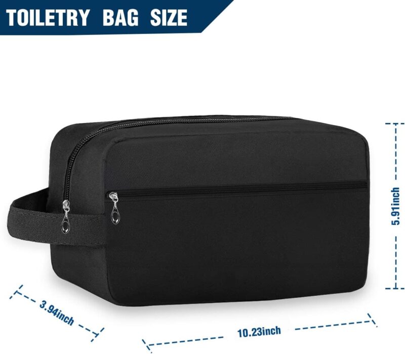 Men’s toiletry bag with handle