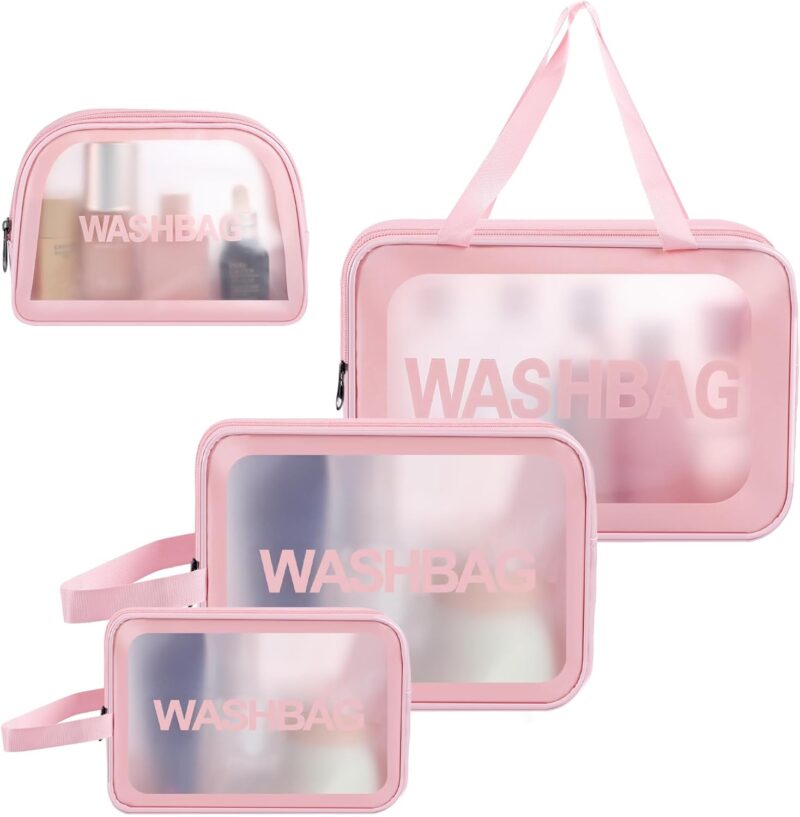 Clear Travel Toiletry Bag