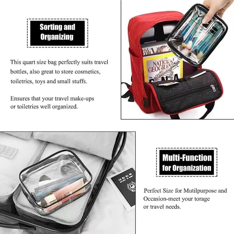 TSA Approved Toiletry Bag _ for UK Travel | 2 Pack - Image 9