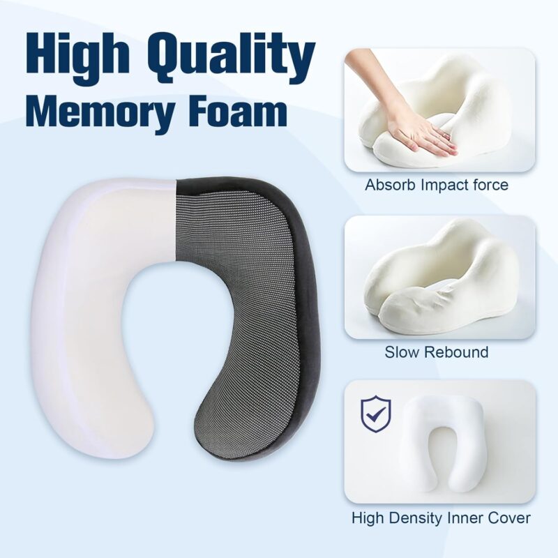 Travel Pillow for Airplane – Adjustable Neck Pillow for Travel - Image 2