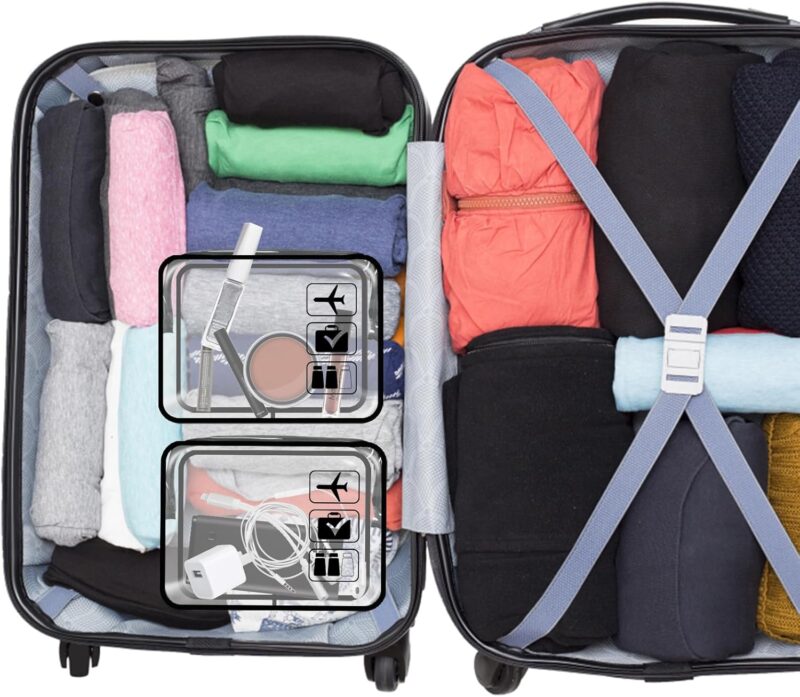 TSA Approved Toiletry Bag _ for UK Travel | 2 Pack - Image 7