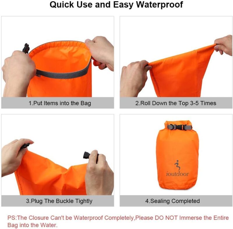 Waterproof Dry Bags Lightweight – Compression Sacks for Travel - Image 8