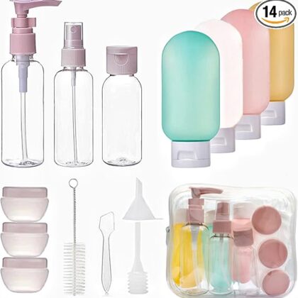 travel bottle set
