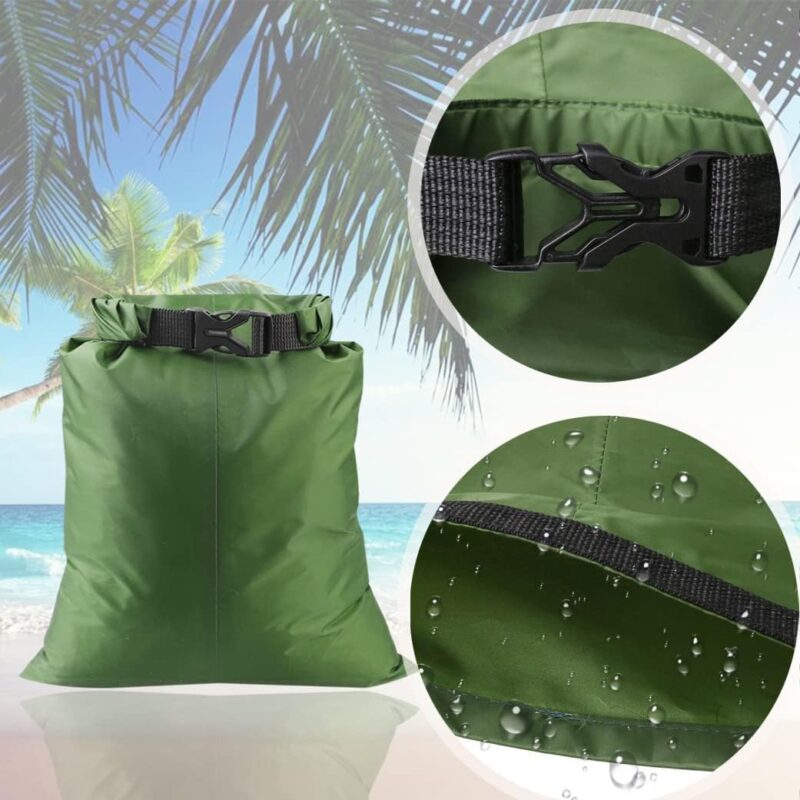 Waterproof Dry Bags – 5 Pc Lightweight Set - Image 3