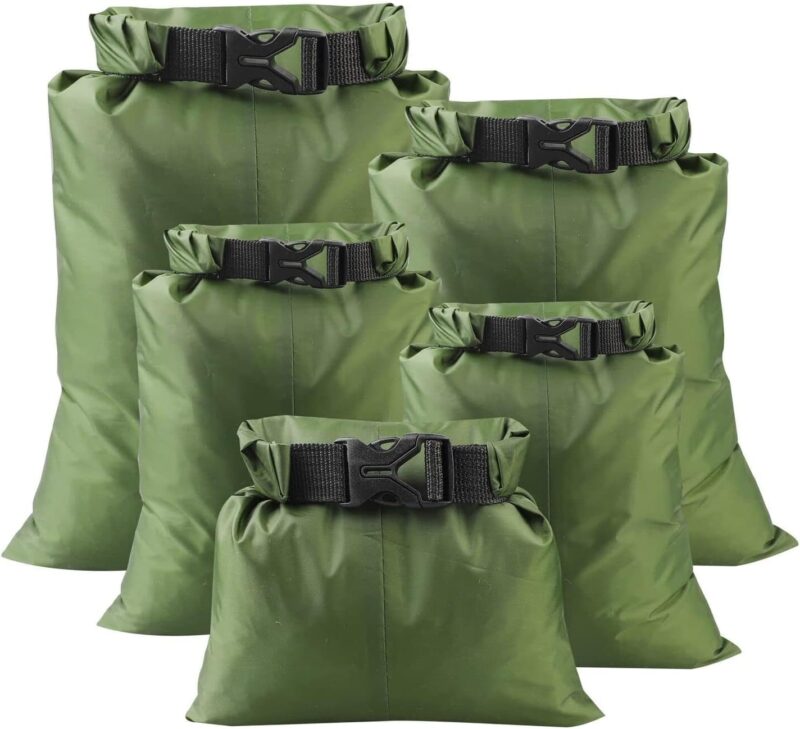 Waterproof Dry Bags – 5 Pc Lightweight Set - Image 6