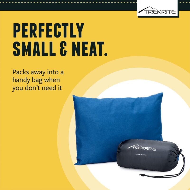 Small Travel and Camping Pillow – Washable & Portable - Image 2