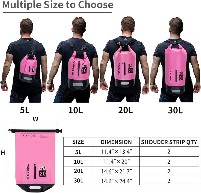waterproof dry bags for travel
