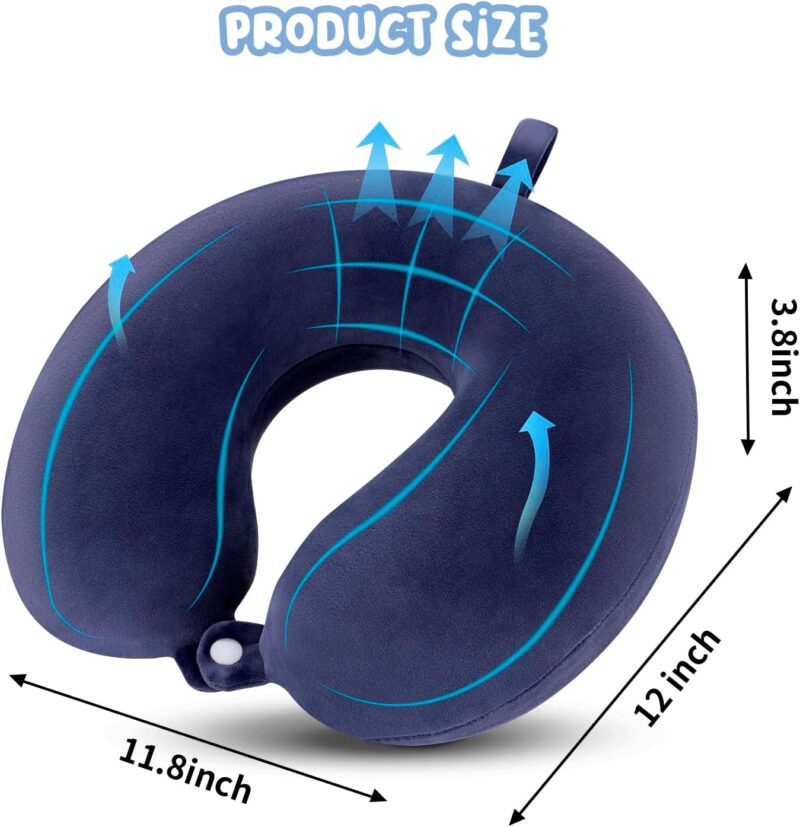 Travel Pillow Neck Pillow - Travel Pillows for Comfort - Image 5