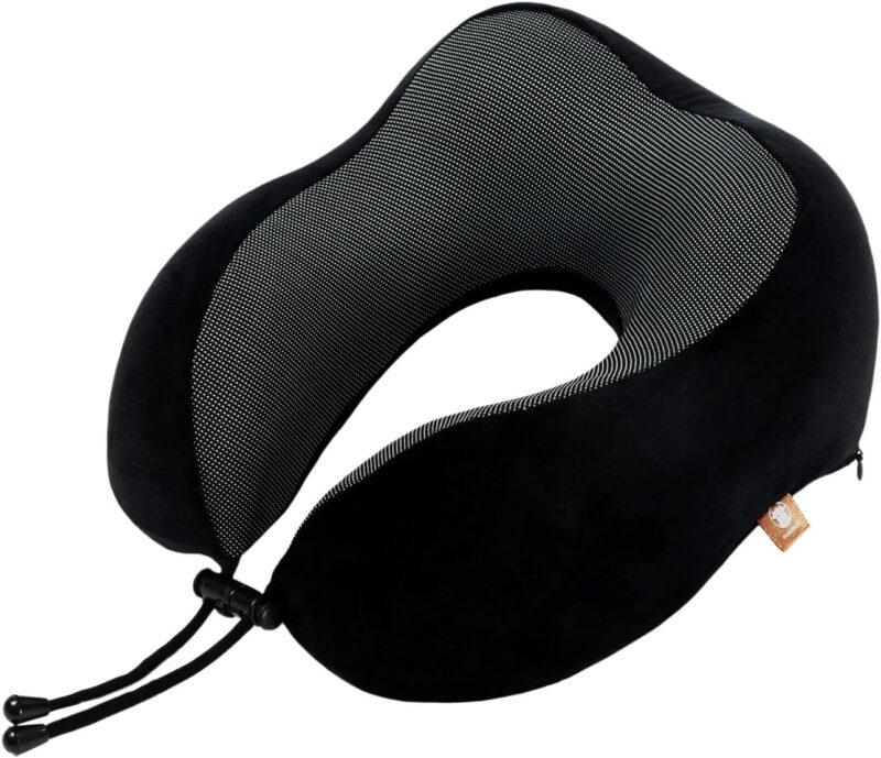 Memory Foam Travel Pillow, with 360-Degree Head Support - Image 6