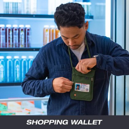 RFID Neck Pouch