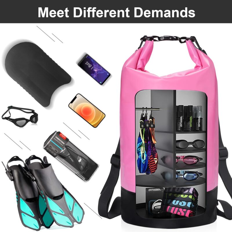 Waterproof Dry Bags for travel – 5L to 30L with Adjustable Strap - Image 3