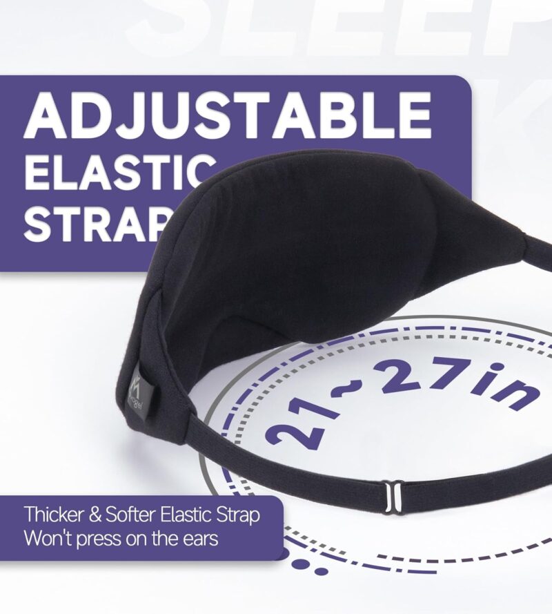 Best Sleep Eye Mask – Light Blocking Cotton Eye Mask - Image 3