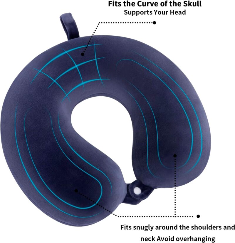Travel Pillow Neck Pillow - Travel Pillows for Comfort - Image 6