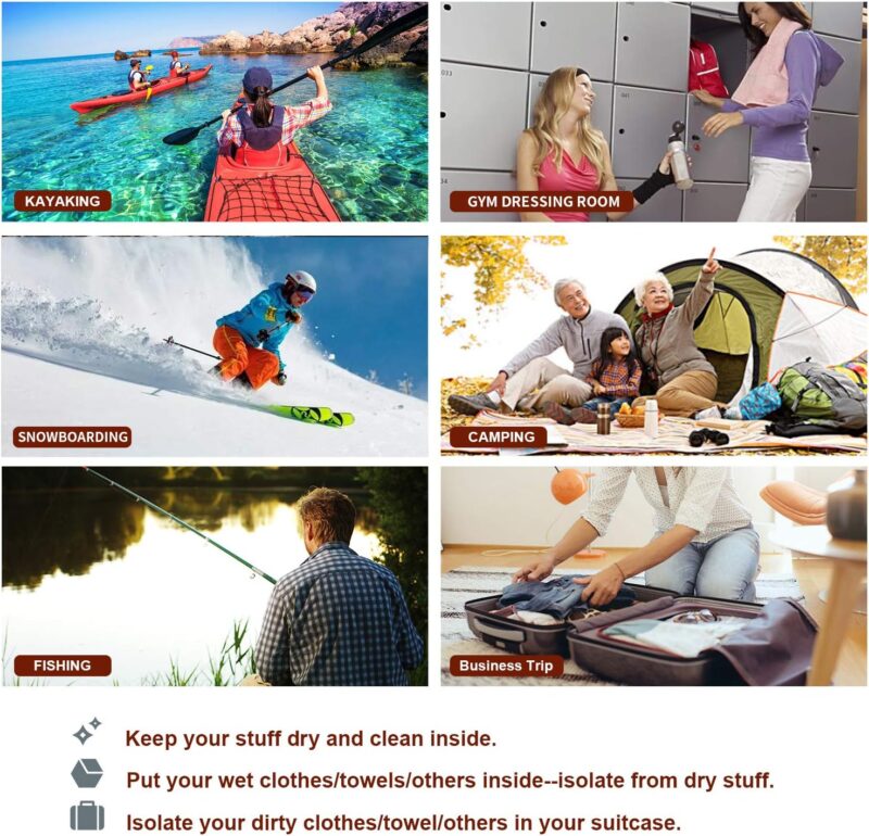 Waterproof Dry Bags Lightweight – Compression Sacks for Travel - Image 7